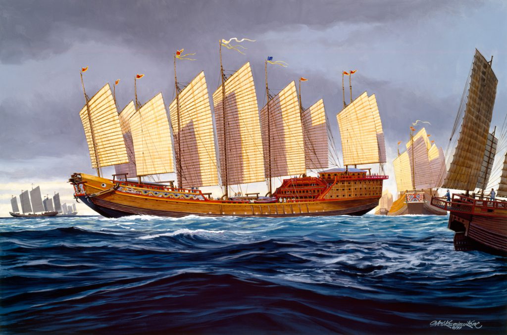 Treasure Ship Of Ming Navy | Herb Kawainui Kāne